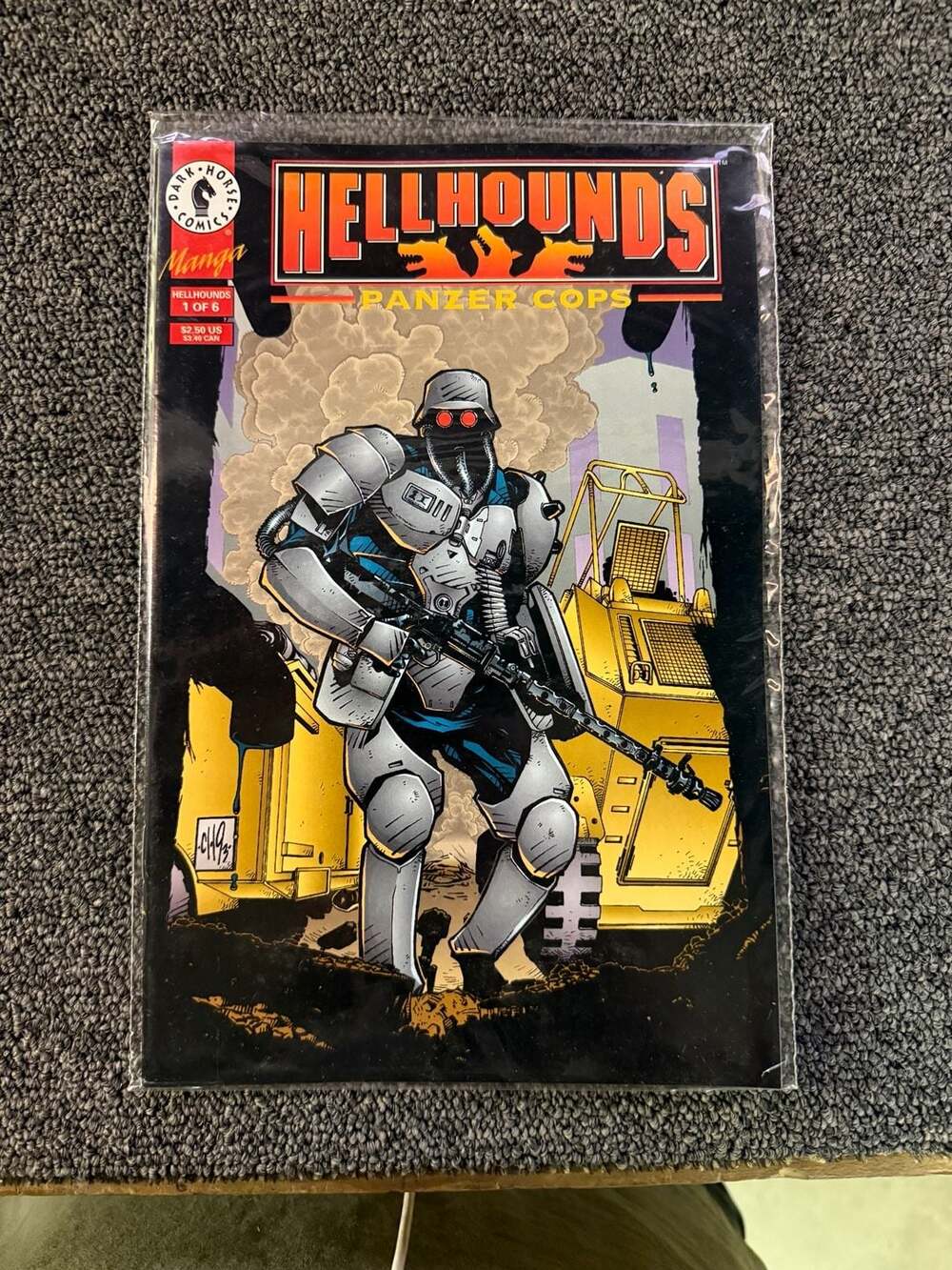 Hellhounds: Panzer Cops #1 of 6 Dark Horse Comics (1994)